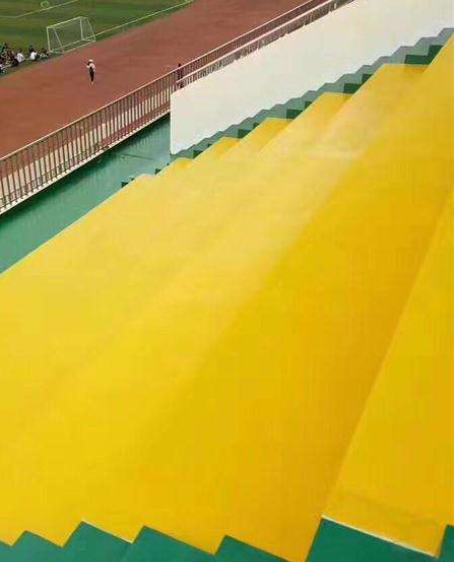 永登球场台阶翻新修补改造